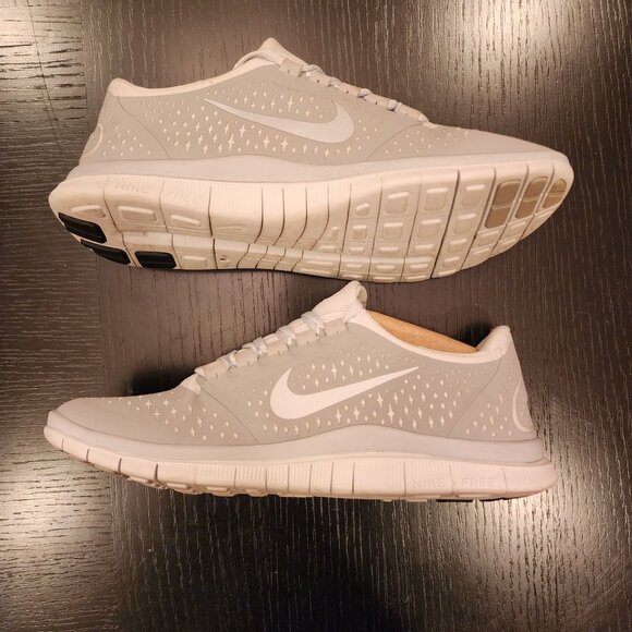 Mens Nike Free 5.0 Gray/White Athletic Comfort Shoes Sz. 9US (W Sz. 11M) - Picture 4 of 13